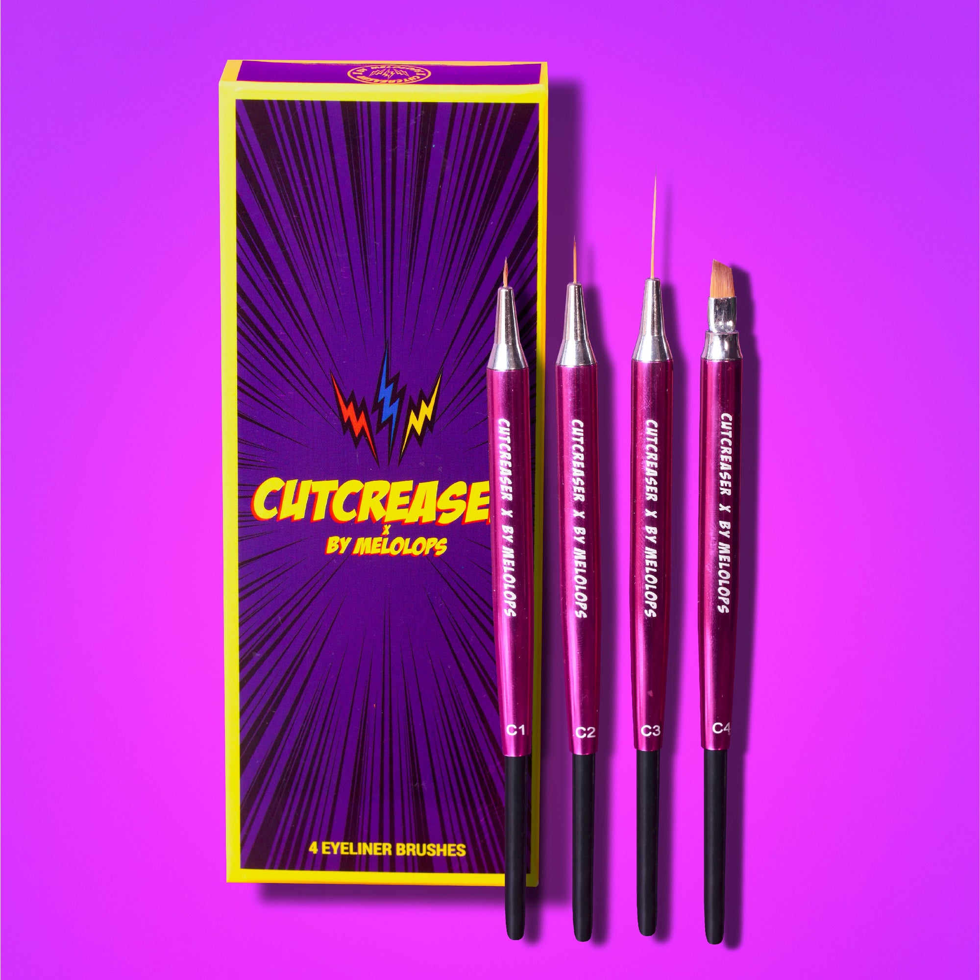 Cutcreaser x By Melolops Eye Liner Brush Set